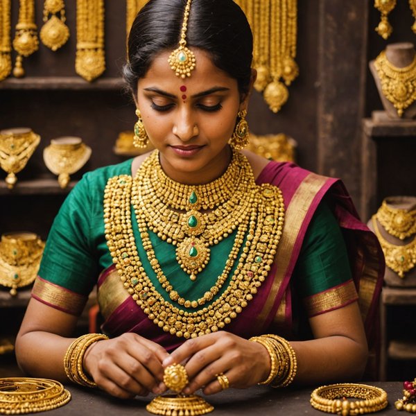 Comment découvrir les traditions des artisans de bijoux en or en Inde?